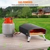 Vevor Pizza Oven 12" Outdoor Gas Powered 1000°F Max Temperature Black New