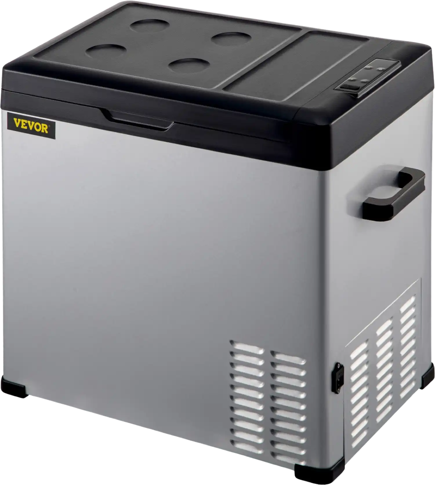 Vevor C50 Portable Compressor Refrigerator 53 Quart 12V/24V DC And 110-220V AC With App Control New