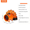 Vevor Portable Ventilator 12" 585W Heavy Duty Fan 33' Duct Hose 3198 CFM Industrial Exhaust Blower New