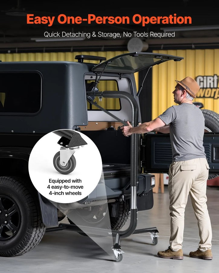 Vevor Hard Top Removal Lift for Jeep Wrangler and Ford Bronco New
