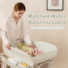 Baby Diaper Changing Table with Water Basin Wheel-Green - Gallery View 1 of 10