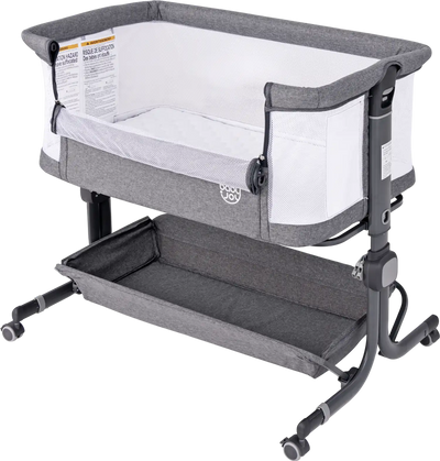 Costway 3-in-1 Baby Bassinet Bedside Sleeper 6-Level Adjustable Height 15824367 New