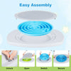 Balance board maze with three maze discs, 140 lbs capacity, designed for kids to develop balance and strength.