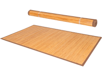 5 x 8 Feet Bamboo Floor Mat with Anti-Slip Backing for Living Room Bedroom