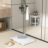 Waterproof HIPS Bath Spa Shower Mat with Non Slip Foot Pads-White - Gallery View 1 of 10