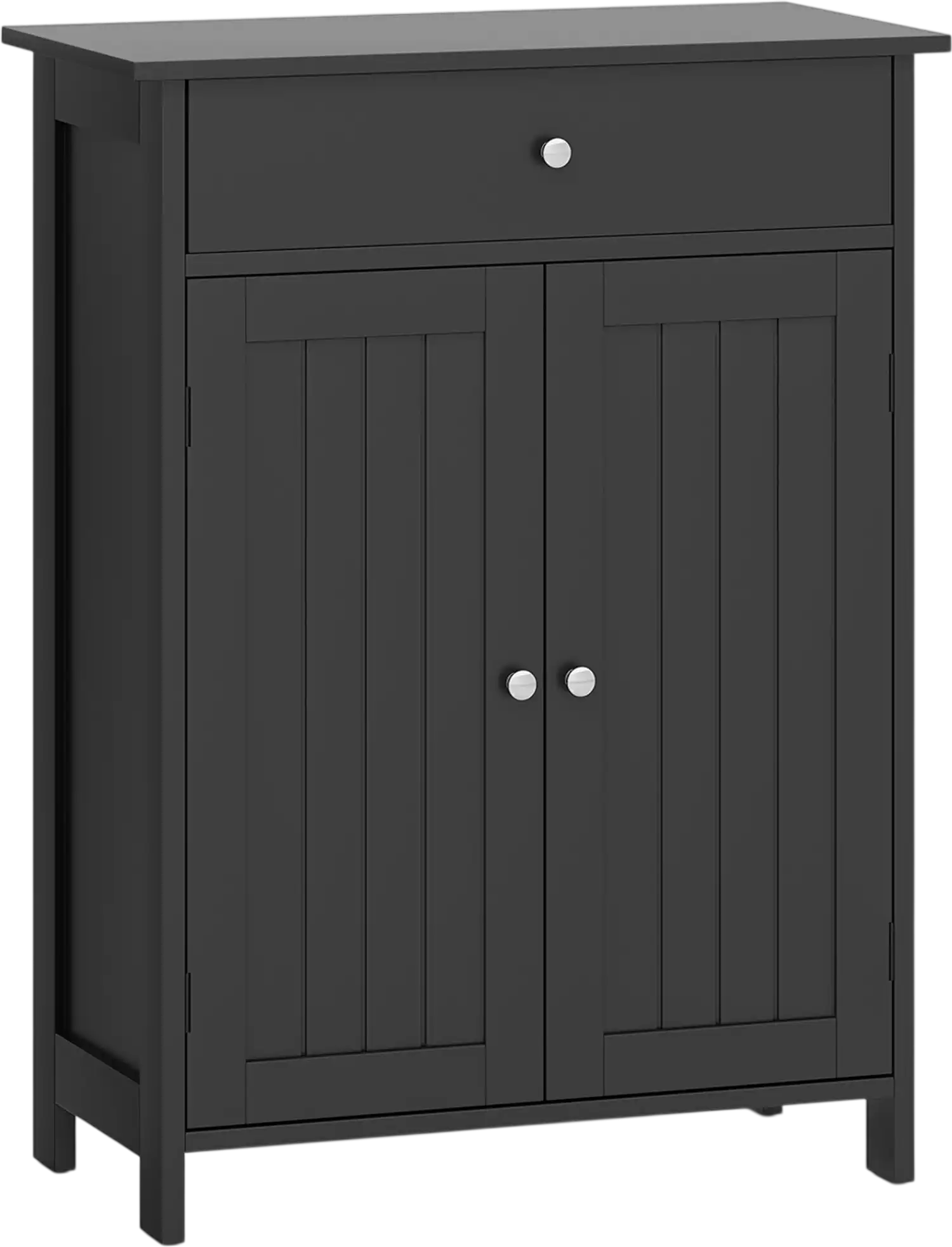 Costway Bathroom Floor Storage Cabinet Organizer 2-Door Freestanding 794516832 New
