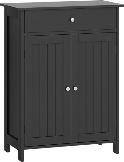 Costway Freestanding Bathroom Floor Storage Cabinet 2-Door 794516832 New