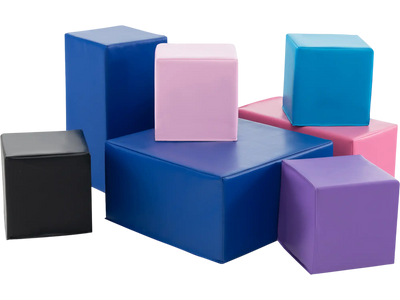 Costway 7-Piece Big Foam Building Blocks for Toddlers Kids Slides 16374852 New