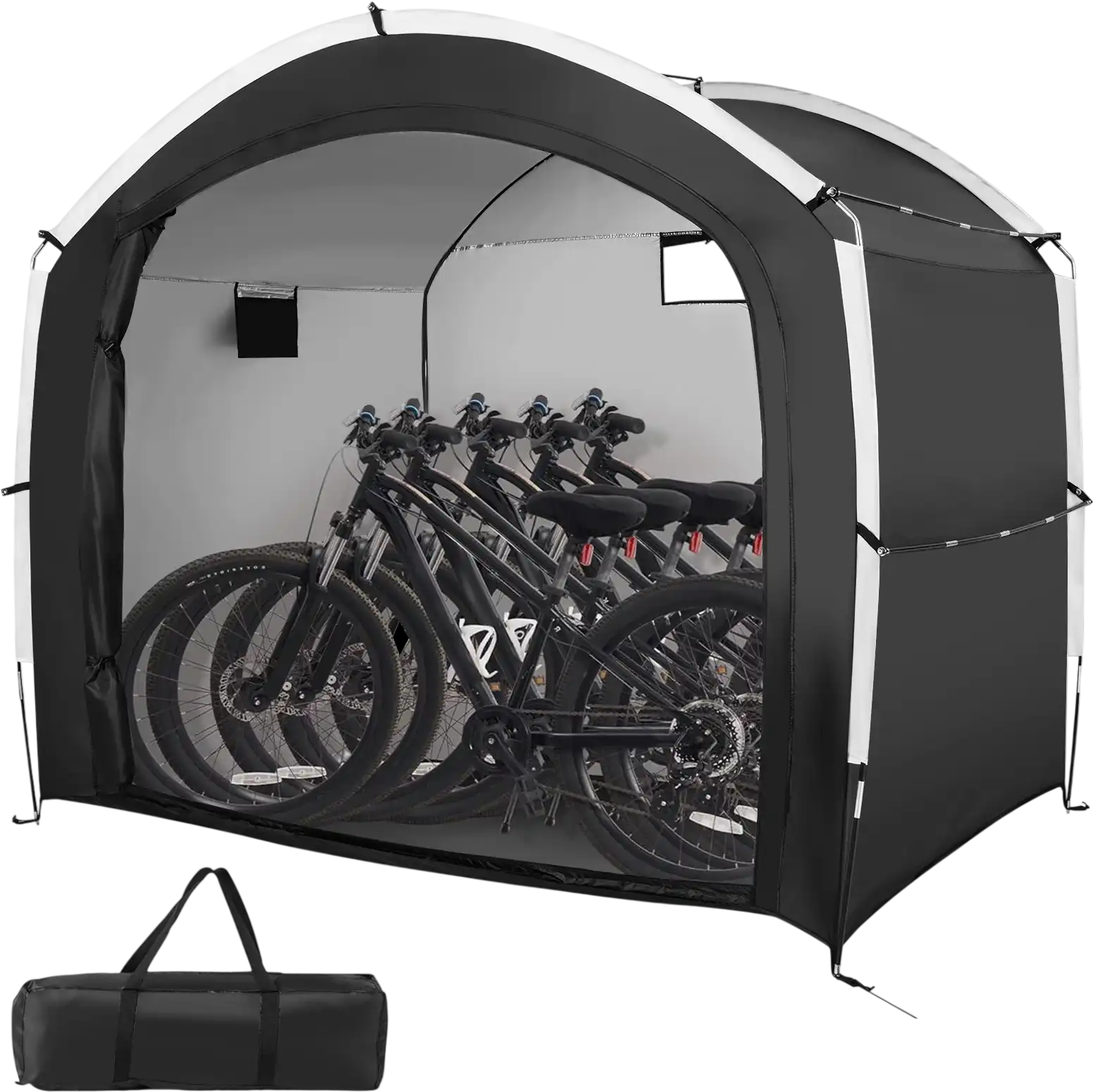 Costway Bike Storage Shed Tent Waterproof 5 Bikes 33023082 New