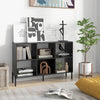 Open-Back Bookshelf with Drawer for Study-Black - Gallery View 1 of 10