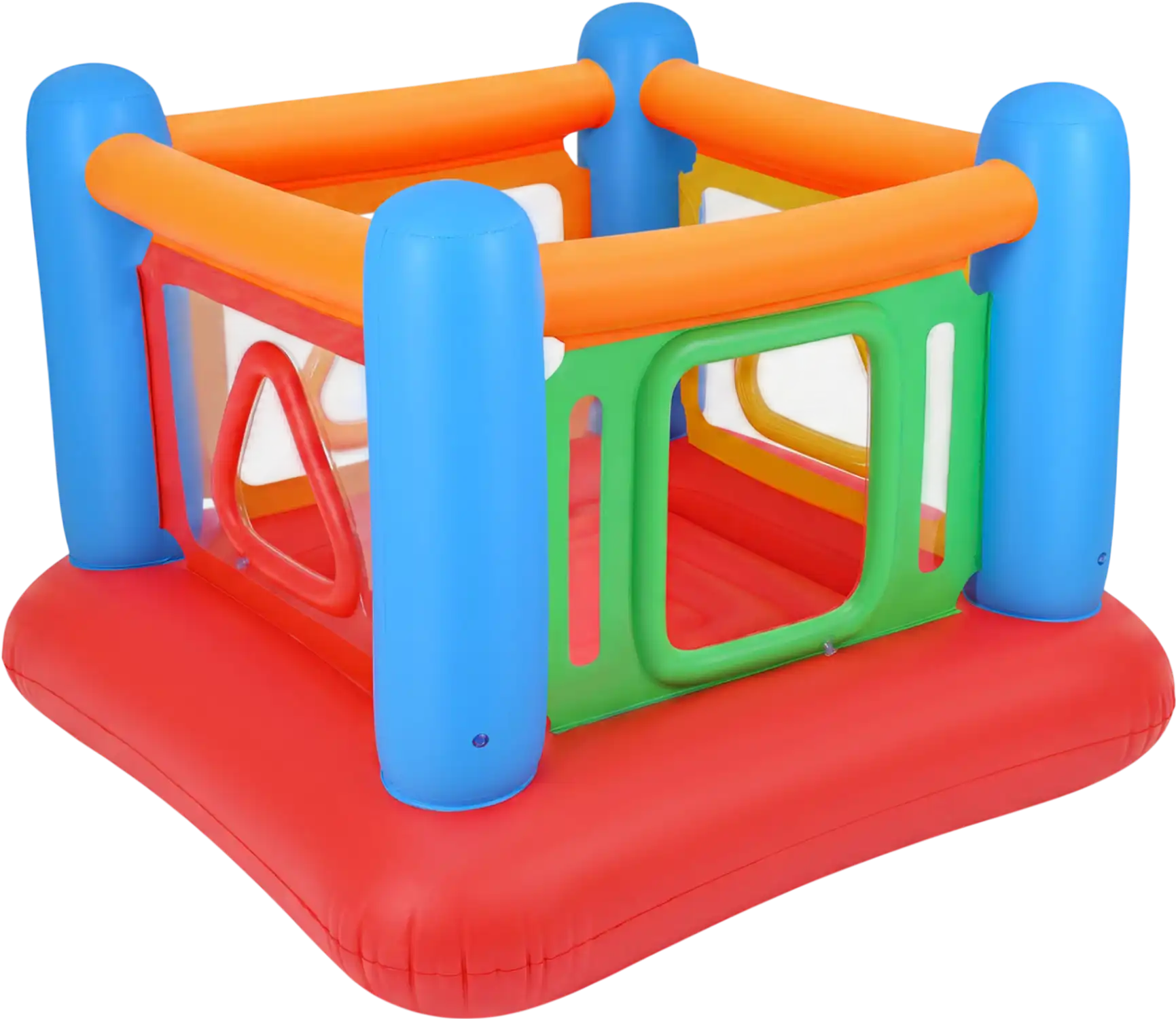 Costway Kids Bounce House Inflatable Jumping Castle Transparent Side Walls 90281696 New