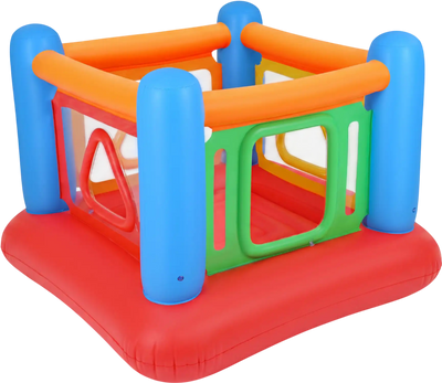 Costway Kids Bounce House Inflatable Jumping Castle Transparent Side Walls 90281696 New