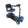Blue MiniRider Lite Portable Mobility Scooter Side View