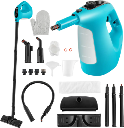 Costway 1400W Handheld Steam Cleaner 14-Piece Accessory Kit Child Lock 82479653 New
