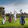 Golf Cart Bag with 14 Way Top Dividers-Blue - Gallery View 1 of 10
