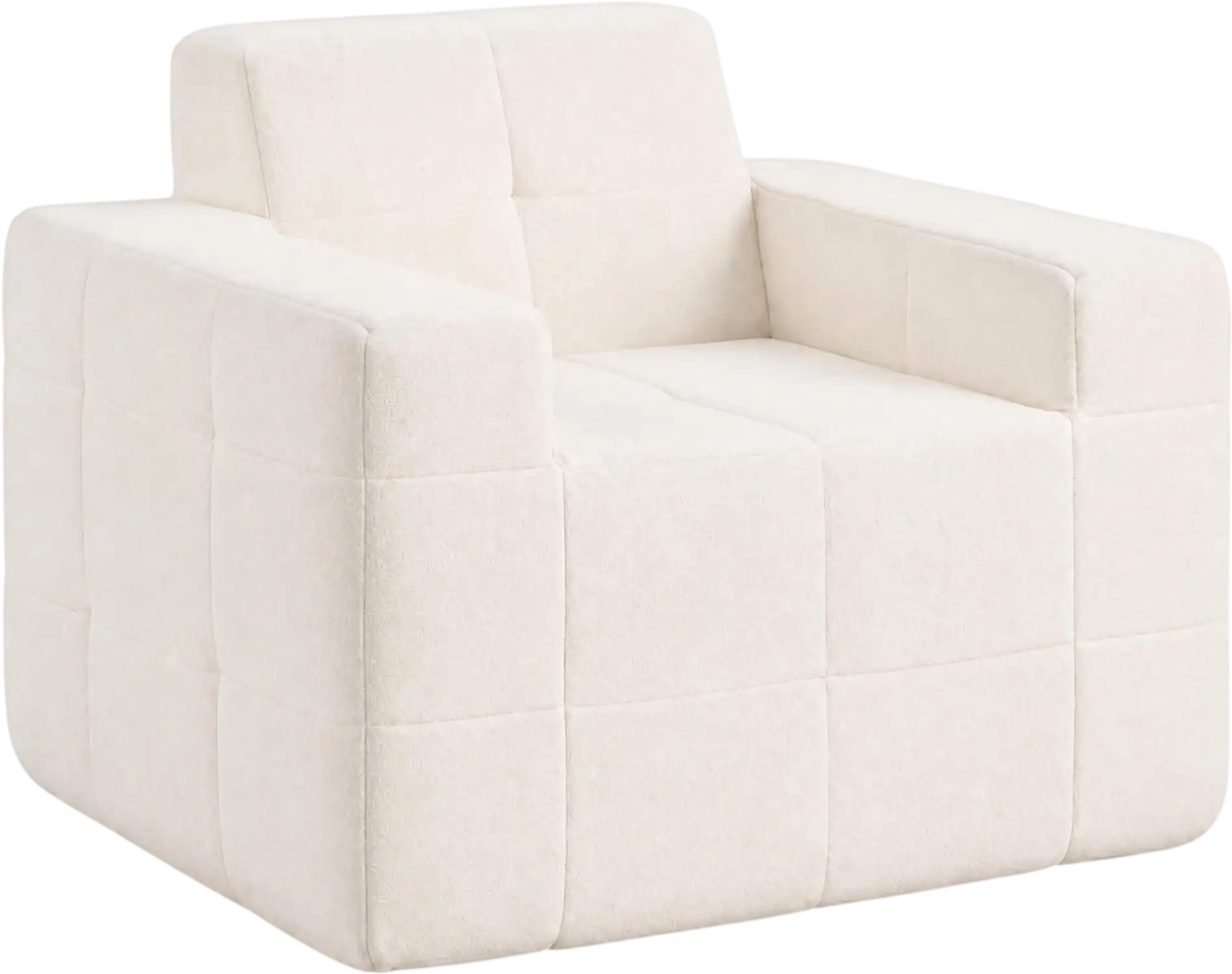 Costway Boneless Single Sofa Chair Cloud Terry Cloth Upholstery 43368032 New