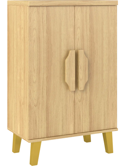 Costway Buffet Cabinet Double Doors Raised Legs 27562640 New