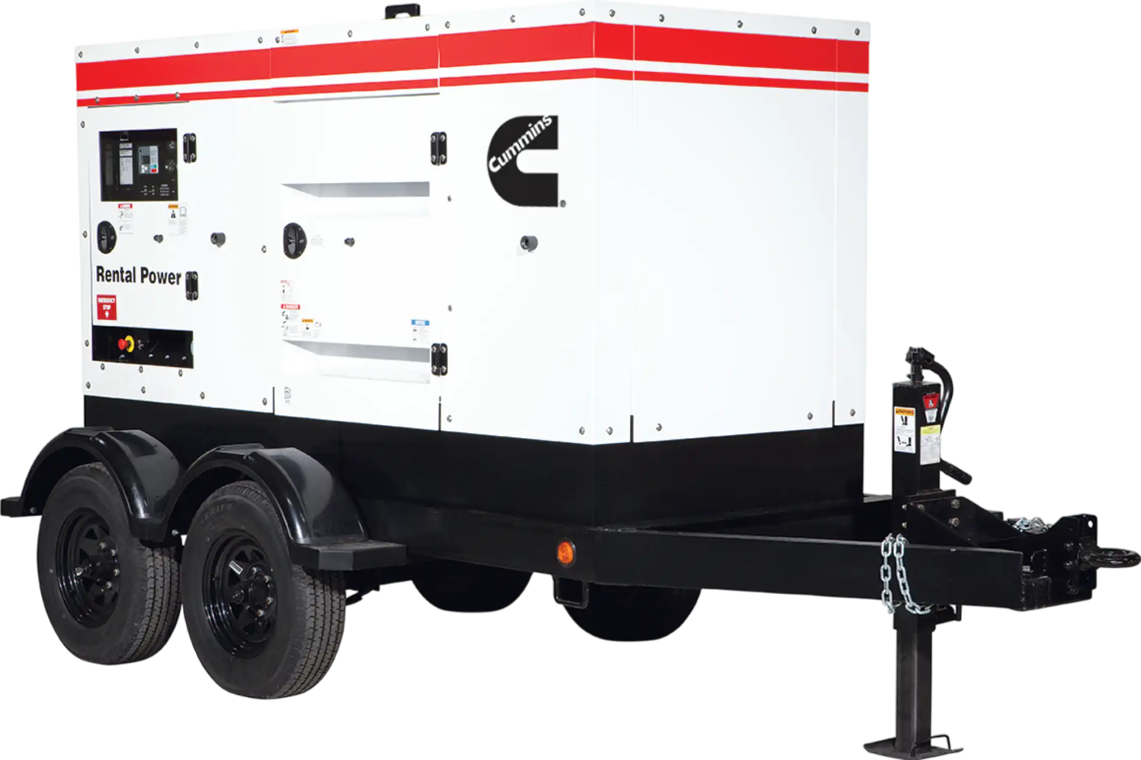 Cummins C100D2RE Generator 100kW Diesel Towable Package 50/60Hz New