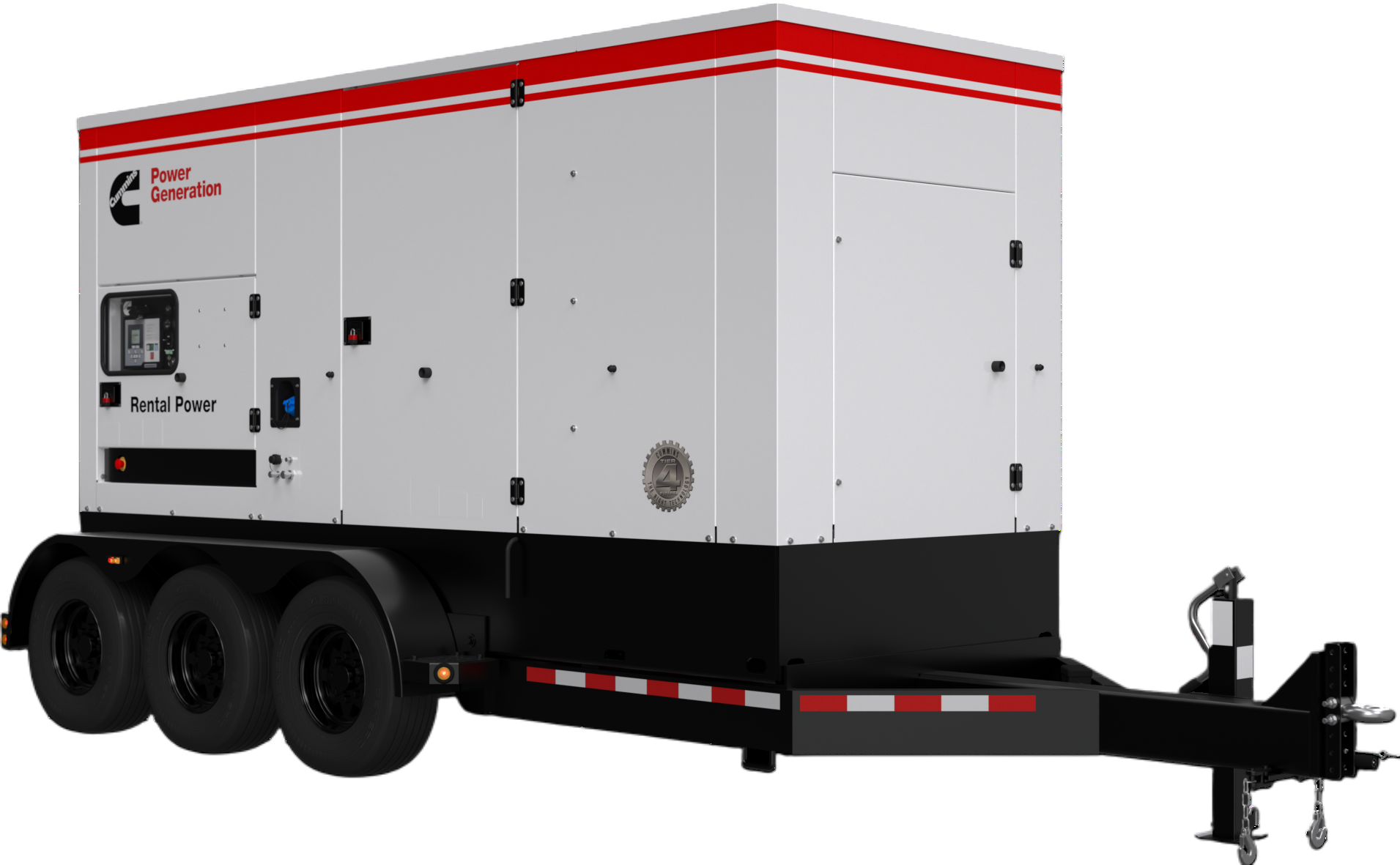 Cummins C275D2RE Generator 275kW Diesel Towable Package 50/60Hz New