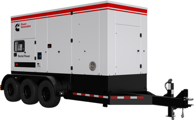 Cummins C275D2RE Generator 275kW Diesel Towable Package 50/60Hz New
