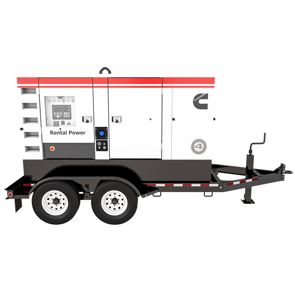 Cummins C70D2RE Generator 70kW Diesel Towable Package 50/60Hz New