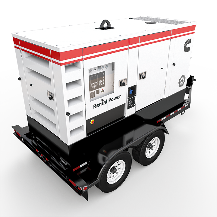 Cummins C70D2RE Generator 70kW Diesel Towable Package 50/60Hz New