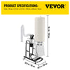 Vevor Dust Collector 1.5HP 220V with Vortex Technology 647 CFM Airflow Mobile Base 13.2 Gal Capacity New