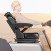 Vevor Forklift Suspension Seat Foldable with Adjustable Backrest and Headrest Universal Fit New