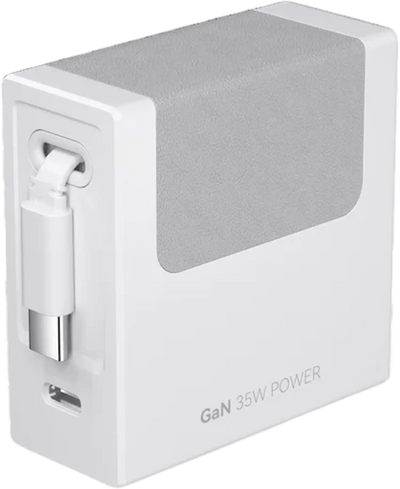 Giraffe Tools SGH-C35AM Retractable Charger 35W White USB-C New