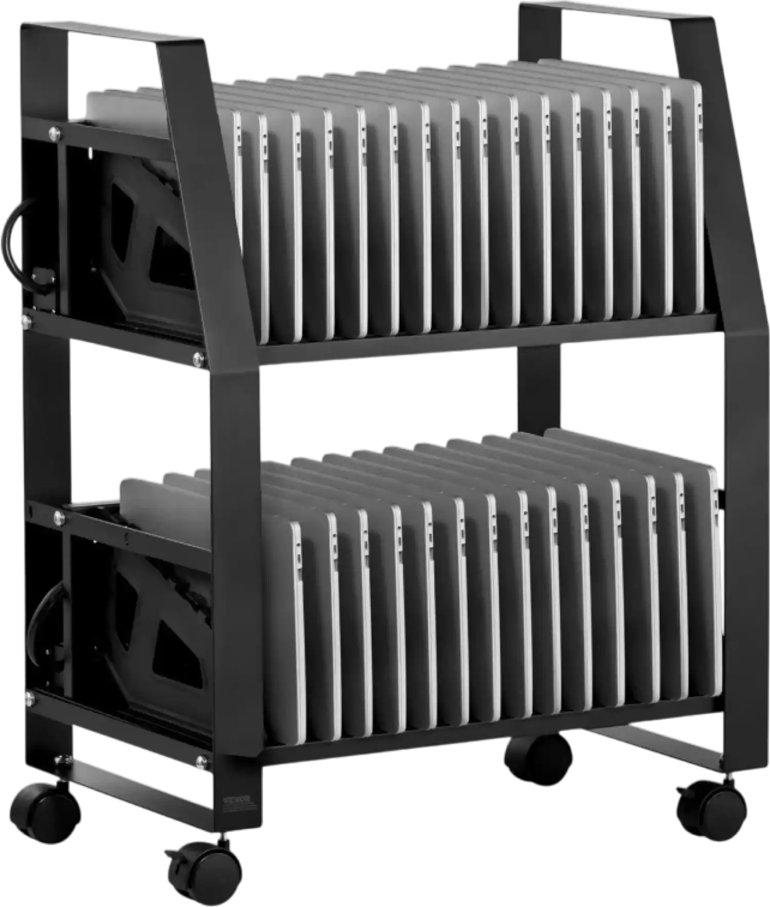Vevor Charging Cart 32-Device Capacity for Laptop and Tablet Up to 15.6