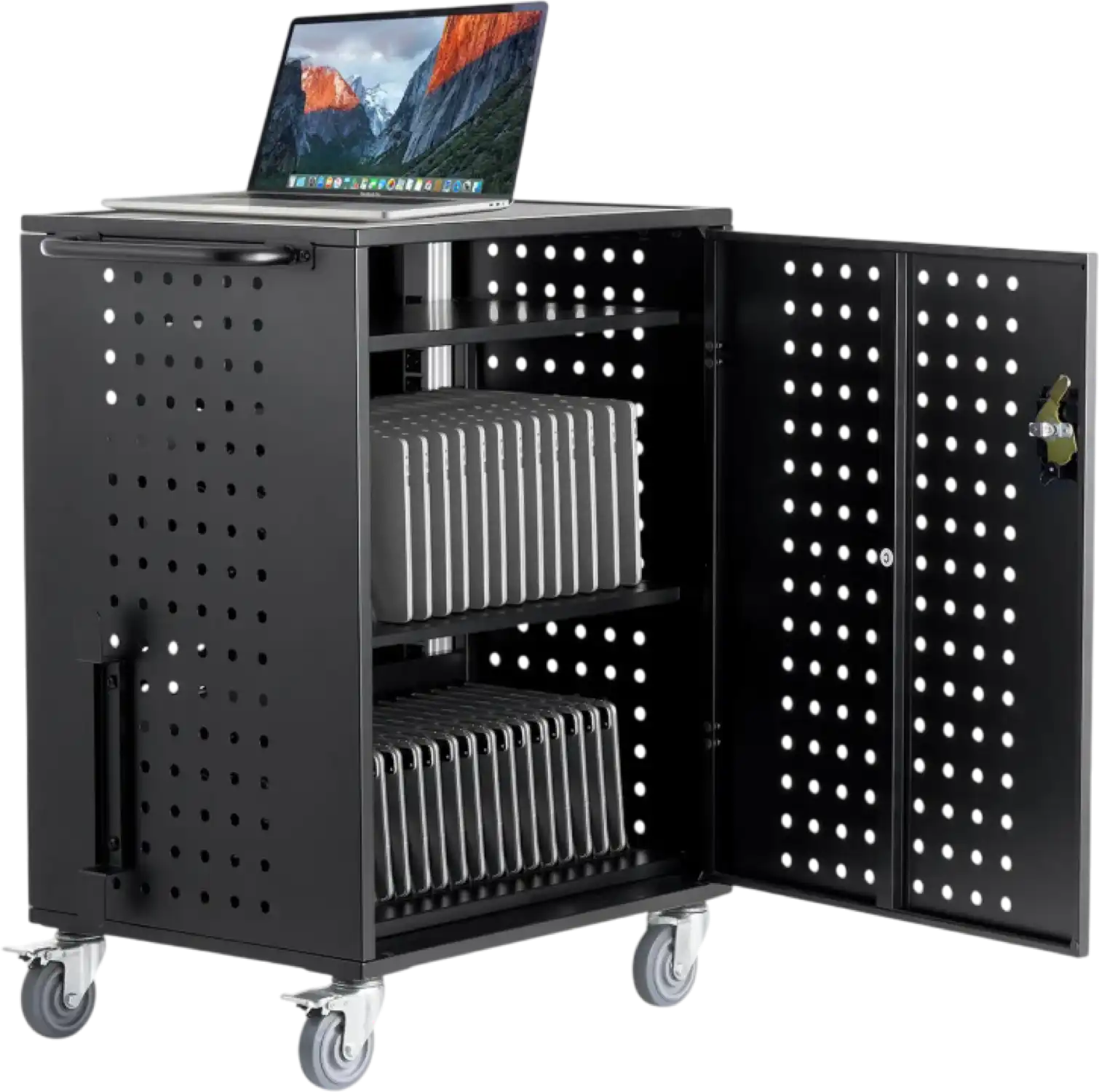 Vevor 36-Device Mobile Charging Cart Fits Laptops/Tablets up to 15.6
