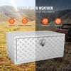 Vevor Underbody Truck Box 36"x24"x24" Aluminum Diamond Plate with Lock Waterproof New