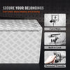 Vevor Underbody Truck Box 60"x17"x18" Aluminum Diamond Plate with Lock Waterproof New