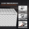 Vevor Underbody Truck Box 60"x24"x24" Aluminum Diamond Plate with Lock Waterproof New