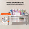 Vevor Food Prep Worktable 30" x 48" x 26" Stainless Steel 3-Sided Backsplash with Adjustable Shelf New