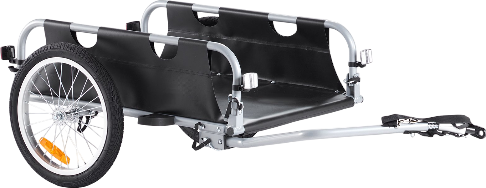 Vevor Bike Cargo Trailer 100 Lbs Capacity Foldable 16