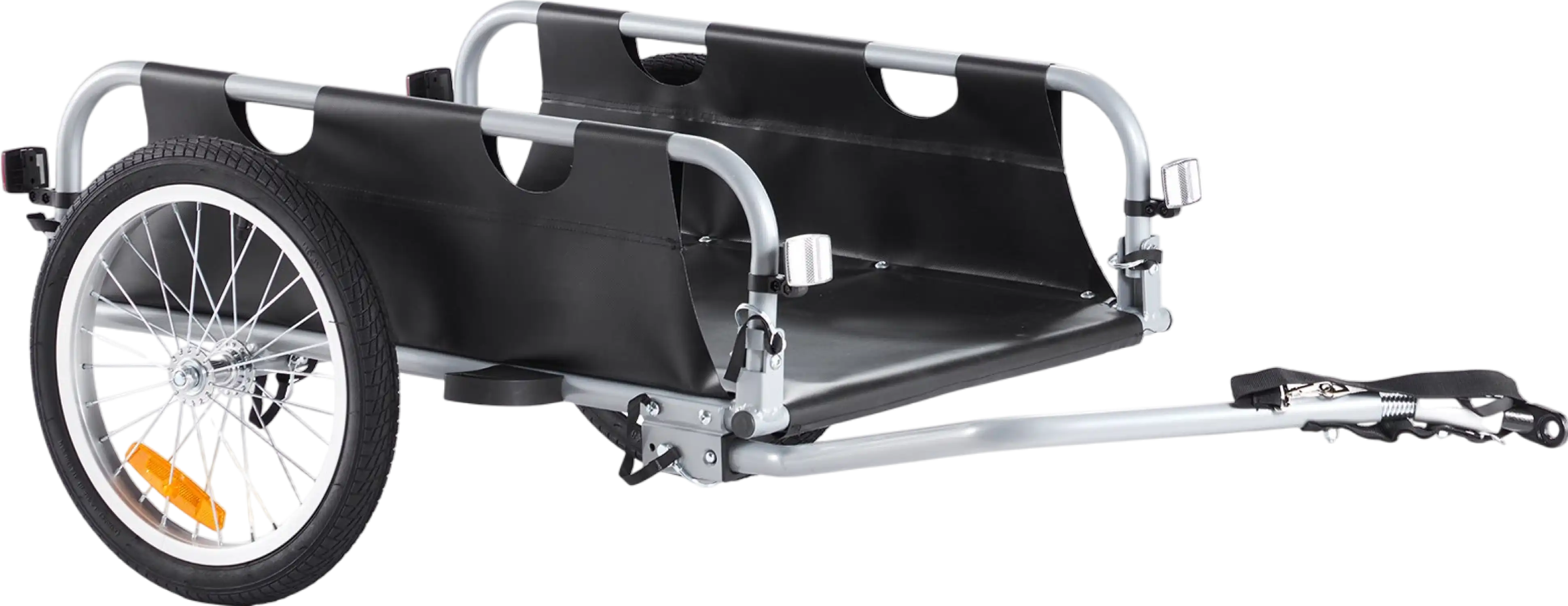 Vevor Bike Cargo Trailer 100 Lbs Capacity Foldable 16