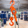 Vevor Manual Lever Hoist 13200 Lbs 6 Ton Capacity 9.2' G80 Galvanized Steel Chain with Weston Break New