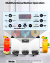 Vevor Commercial Slushy Machine 3-Tank 45 Qt Frozen Drink and Margarita Maker New