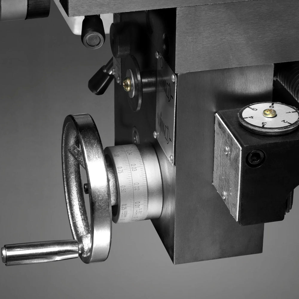 1 HP 16''x32'' Multi-Function Metal Lathe Milling Machine Head for Metalworking – Lathe, Drilling, and Milling Operations with Powerful Motor, Perfect for DIY, Workshops, and Professional Metalworking Projects without Stand CLM1632