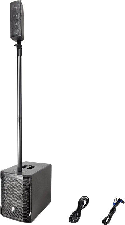 Proreck CLUB-2000 PA Speaker System 1000W Combo Column Speaker and 10