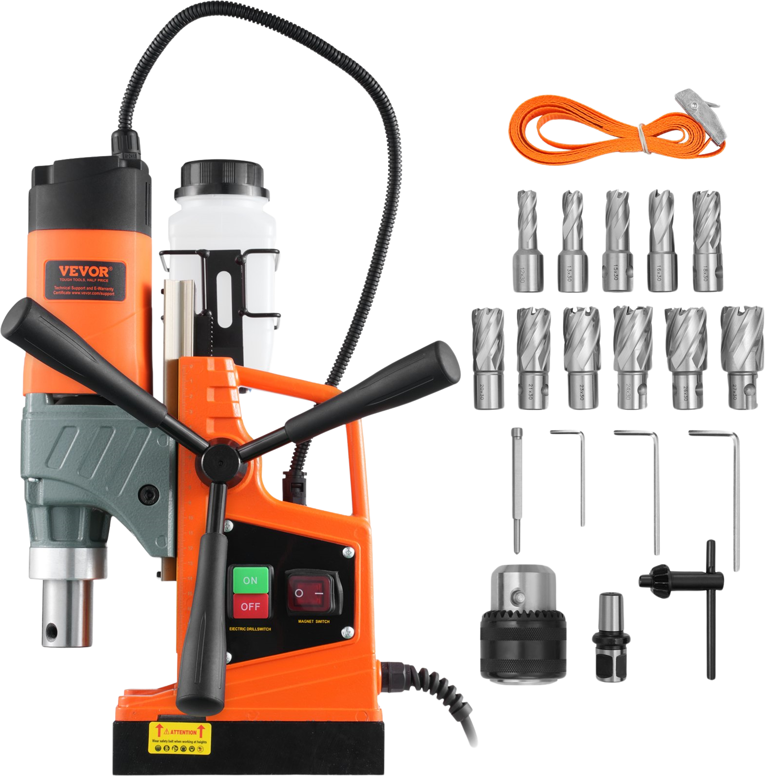 Vevor Magnetic Drill 1450W Electric 1.57