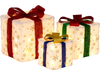 Set of 3 Christmas Lighted Gift Boxes with 48 Bright Warm Lights