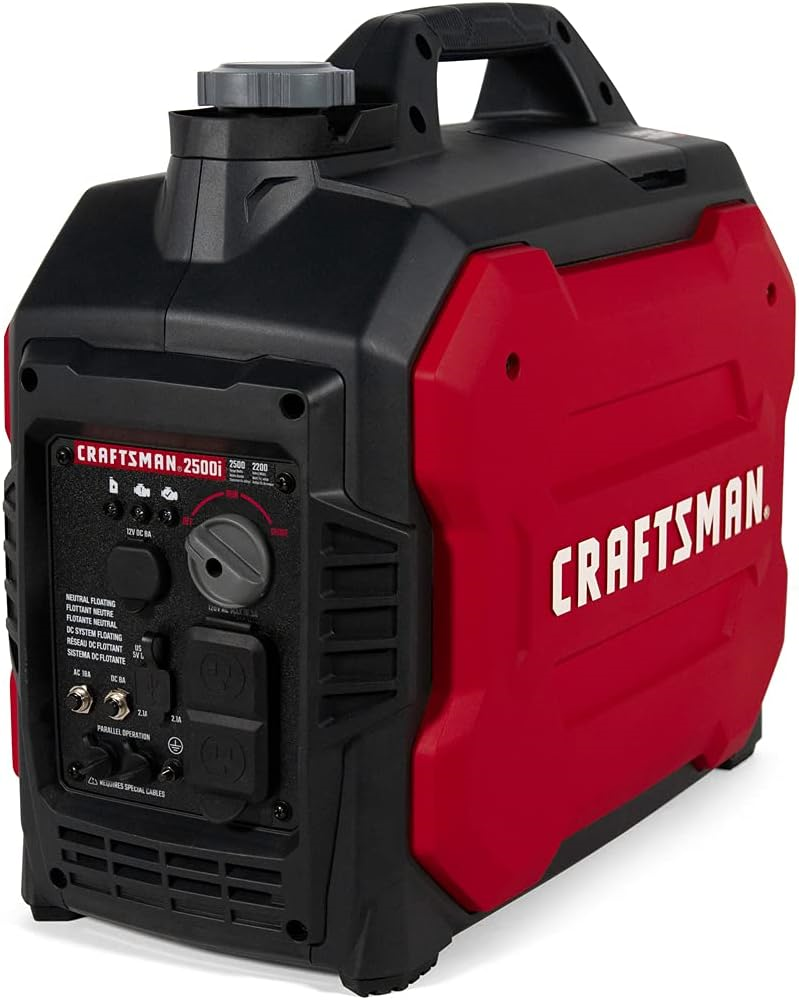 Craftsman CMXGIAC2500 Gas Inverter Generator 2200W/2500W Manufacturer RFB