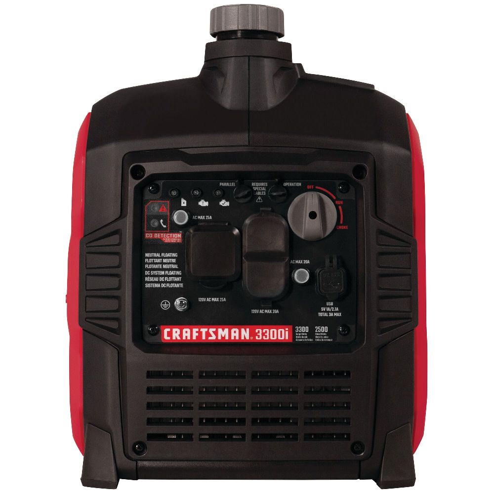 Craftsman CMXGIAC3300 Gas Inverter Generator 2500W/3300W With CO Detect Manufacturer RFB