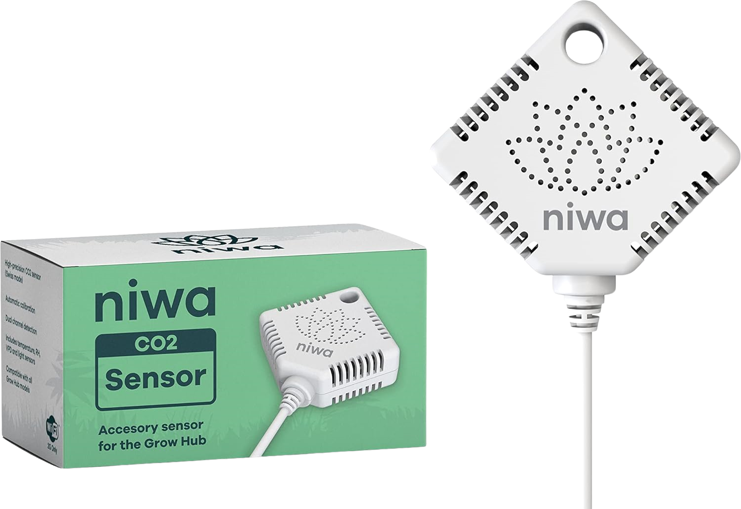 Niwa CO2 Sensor with Automatic Calibration for All Grow Hub Models New