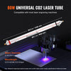 Vevor 90W CO2 Laser Tube 49.2" Borosilicate Glass for Engraving Machines New