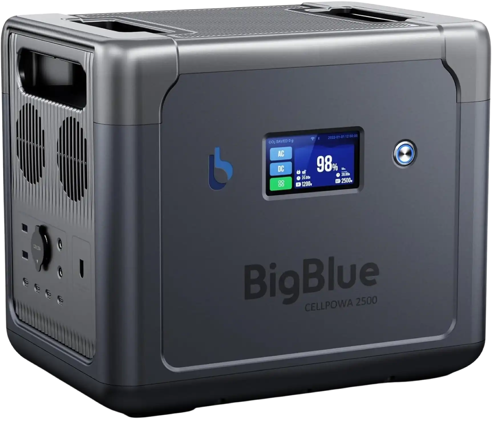 BigBlue CellPowa 2500 Portable Power Station Solar Generator 2500W 1843Wh CP2500 New