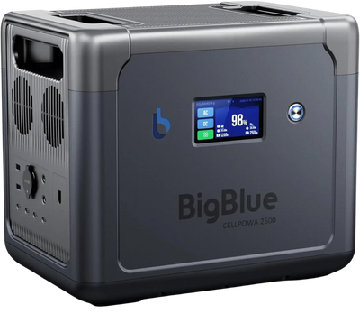 BigBlue CellPowa 2500 Portable Power Station Solar Generator 2500W 1843Wh CP2500 New