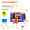 Vevor Inflatable Bounce House 160" x 94" x 96" Outdoor Playhouse Trampoline for Kid Ages 3-8 Years New